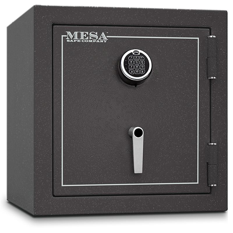 MBF2020E Burglary & Fire Proof Safe with Electronic Lock - Home & Office Security for Cash, Documents & Valuables Protection