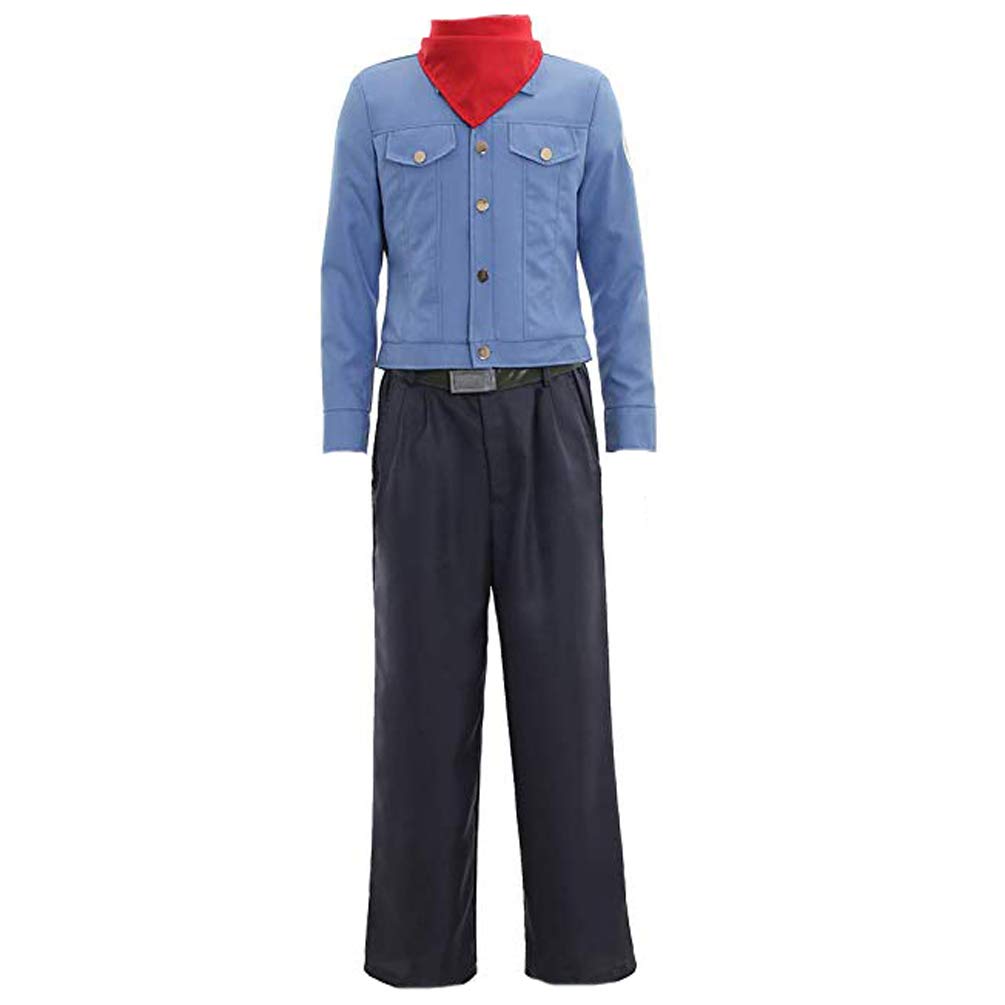 GZCOS Anime Trunks Costume Outfit - Dragon Ball Z Cosplay Uniform for Halloween, Comic Con & Cosplay Events