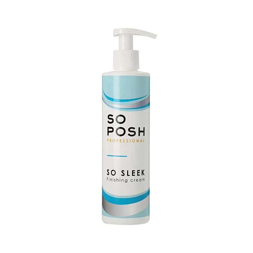 So Posh So Sleek Finishing Cream - 8.45oz (250ml) Hair Styling Cream for Smooth & Shiny Hair - Perfect for Daily Styling & Special Occasions