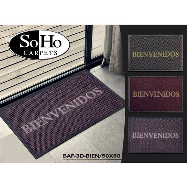 Non-Slip Entryway Rug - Durable Doormat for Home & Office - Perfect for High Traffic Areas, Mudrooms, and Front Doors