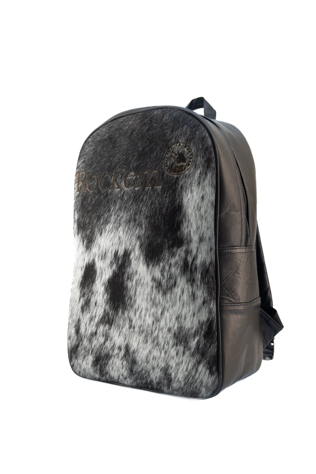 Premium Genuine Cowhide Leather Backpack B7 - Durable & Stylish for School, Travel, and Outdoor Adventures