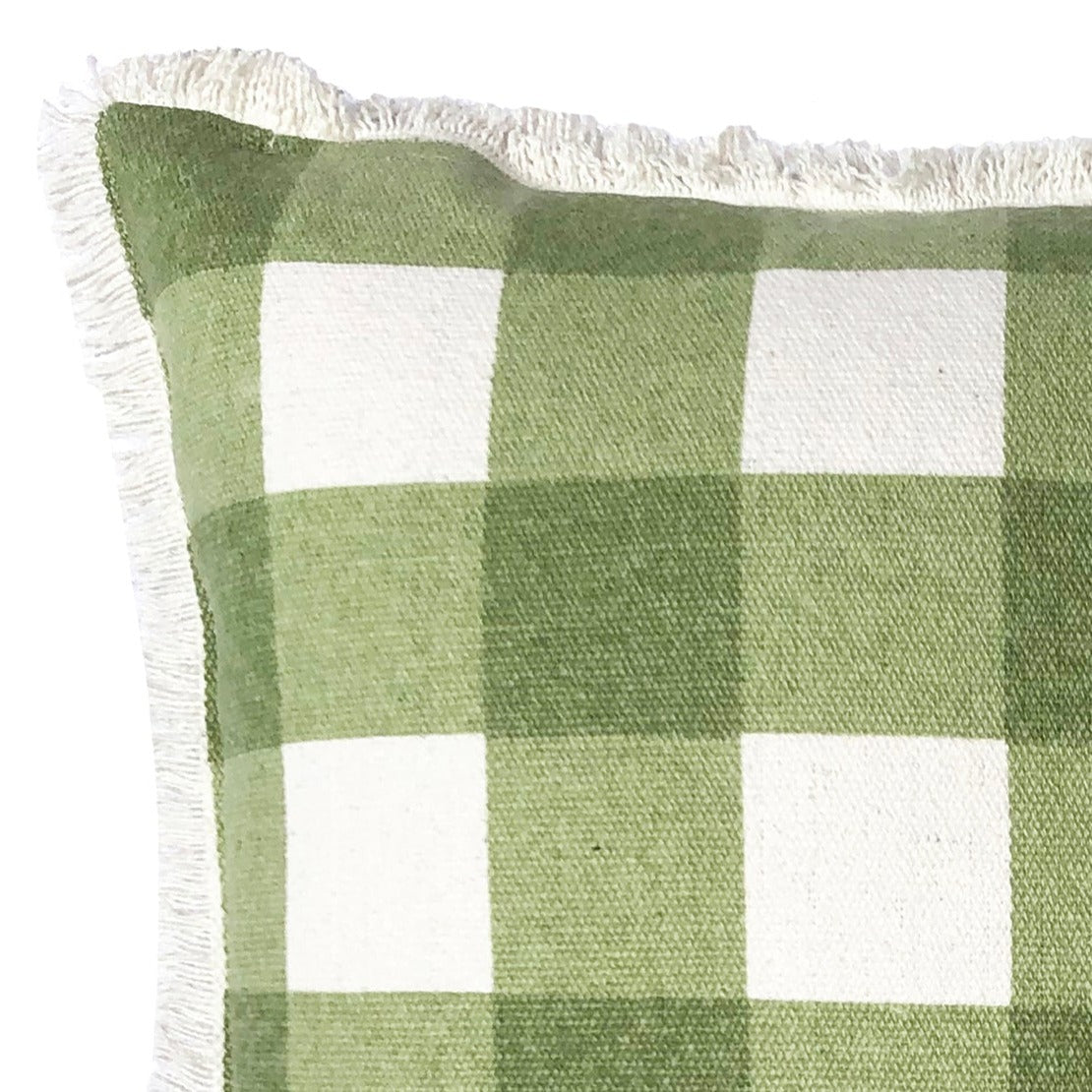 Premium Alana Green Square Filled Cushion 50x50cm - Soft Decorative Throw Pillow by Zaab - Perfect for Sofa, Bed & Home Decor