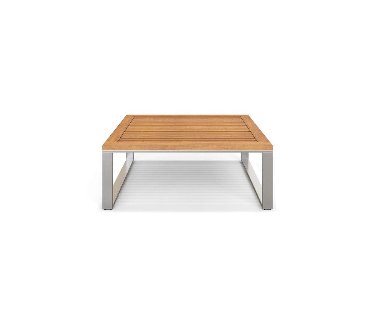 Playa Mar Outdoor Coffee Table - Waterproof & Durable Acacia Wood - Perfect for Patio, Garden, Poolside & Beach Decor