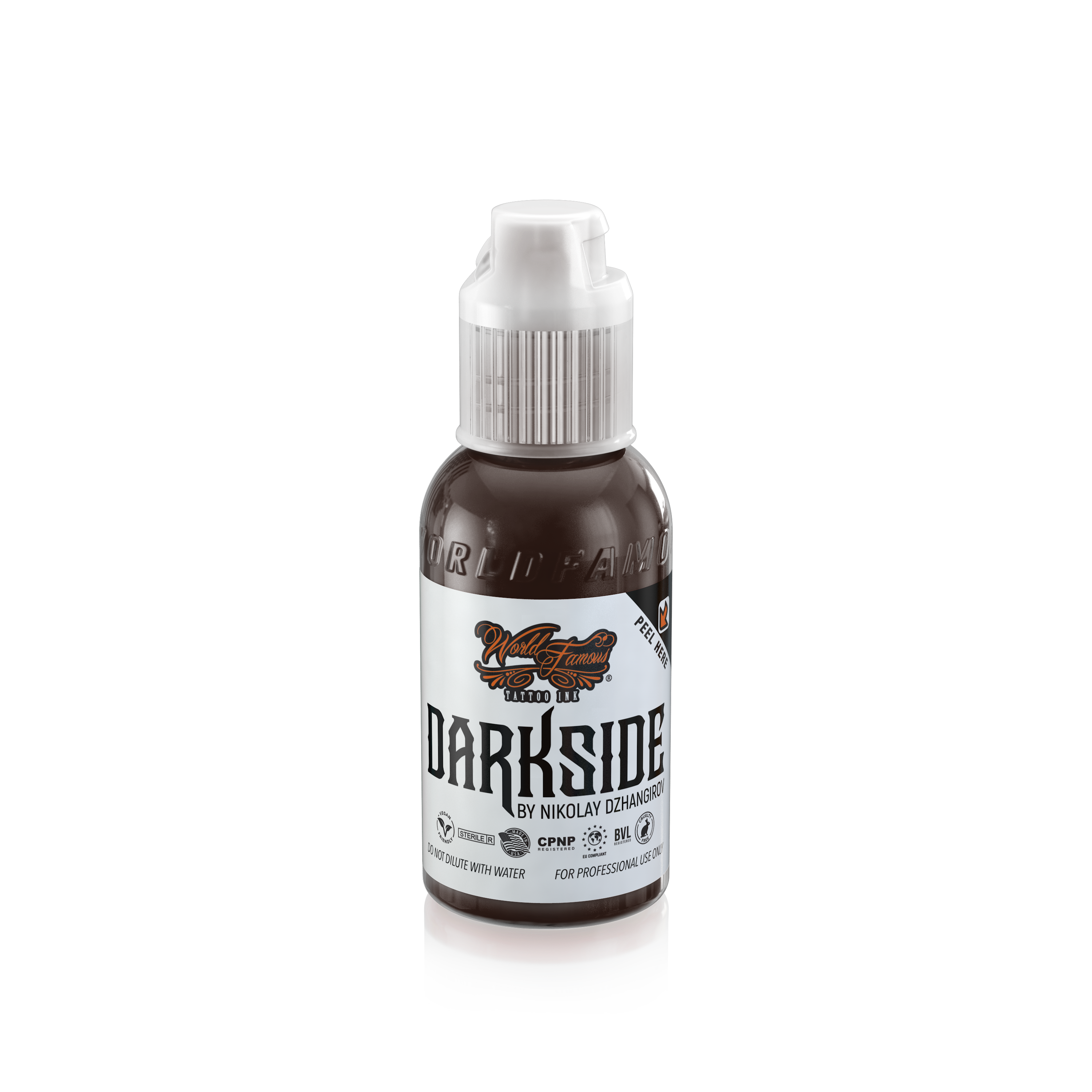 Premium Darkside Ink Set by Nikolay Dzhangirov - World Famous Tattoo Artist - Professional Tattoo Ink Kit for Artists & Beginners - Perfect for Tattooing, Body Art & Permanent Makeup