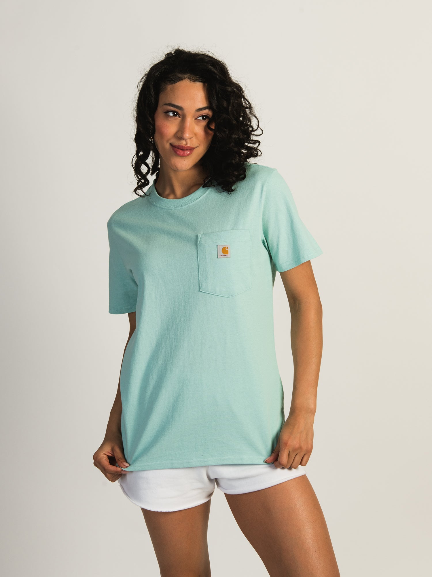 Carhartt Workwear Pocket T-Shirt for Men - Durable Cotton Short Sleeve Tee for Construction, Work & Outdoor Activities