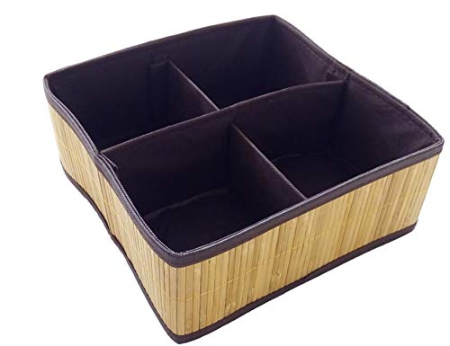 3-Pack Bamboo Round Wicker Laundry Hampers - Foldable Clothes Storage Baskets & Organizers for Bedroom, Bathroom, or Dorm - Eco-Friendly Woven Bin Set for Dirty Clothes & Towels