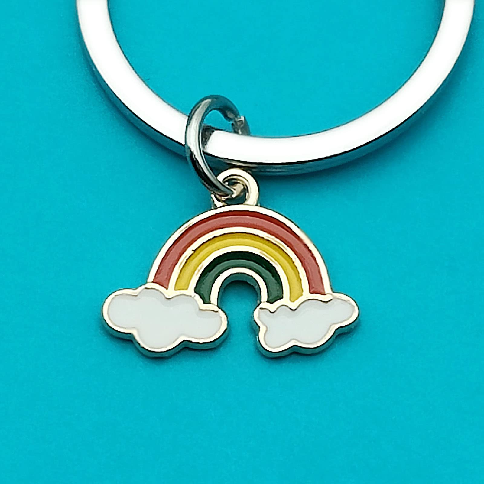 Funny Gay Pride Keychain - 'I Can't Even Think Straight' LGBT Jewelry - Lesbian & Gay Gifts for LGBTQ+ Community - Perfect for Pride Month, Coming Out, or Everyday Carry