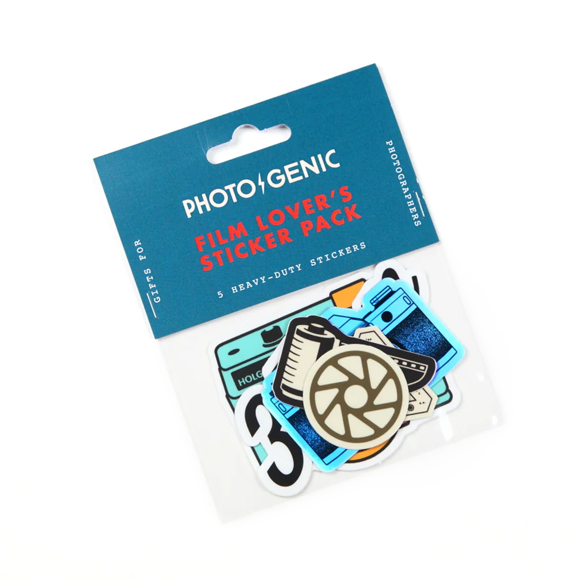 Film Lover's Sticker Pack - 5 Unique Vinyl Decals for Laptops, Water Bottles & Notebooks | Perfect for Movie Fans & Pop Culture Enthusiasts