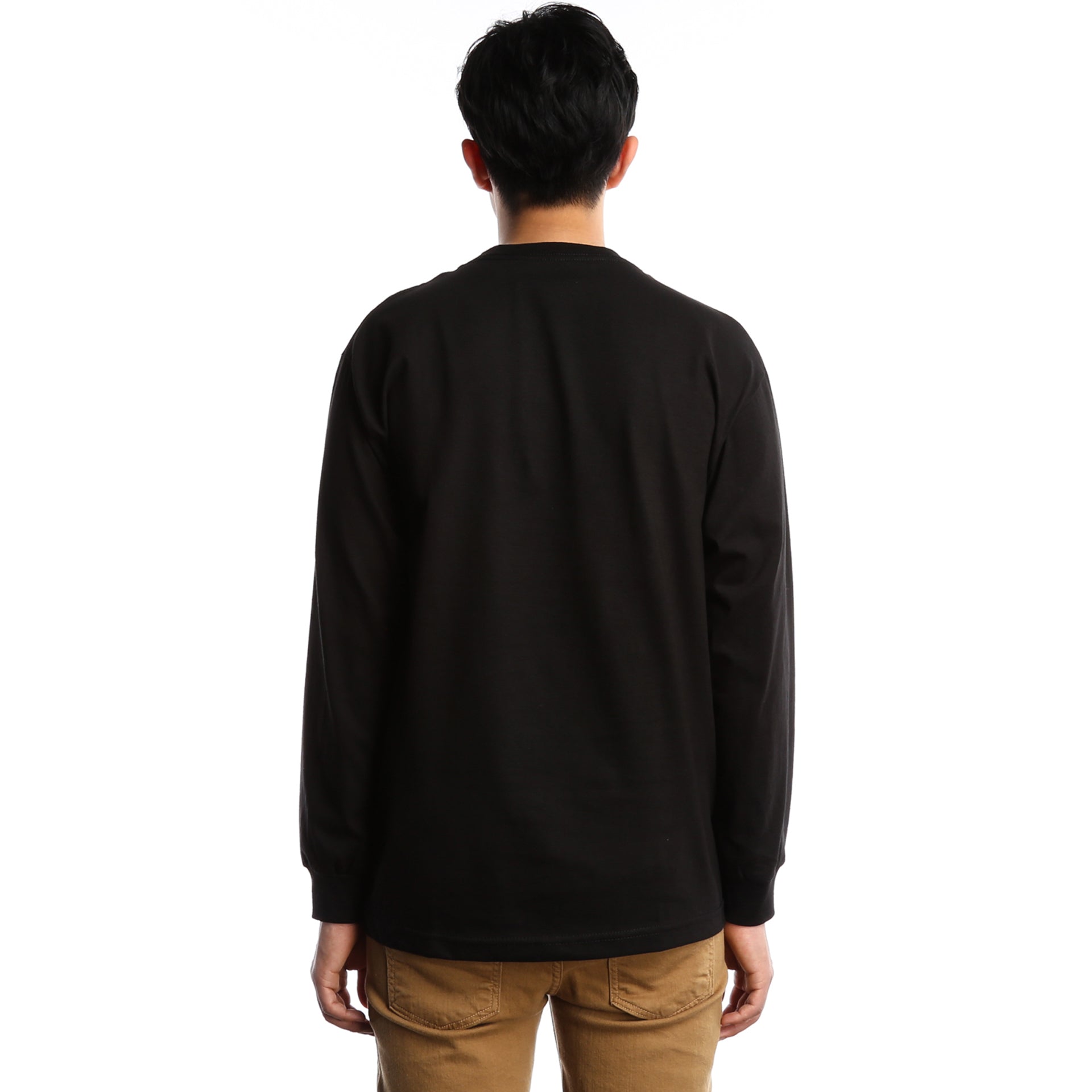 Diamond OG Script Long Sleeve T-Shirt for Men - Black | Streetwear Fashion, Casual Wear & Urban Style