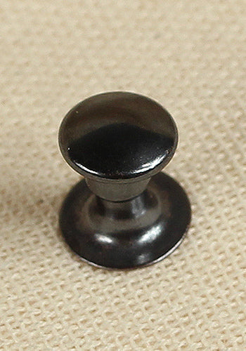 6.8x8.5mm Hollow Iron Rivets in Anthracite - Heavy Duty Fasteners for Leather Craft, Metal Fabrication & DIY Projects