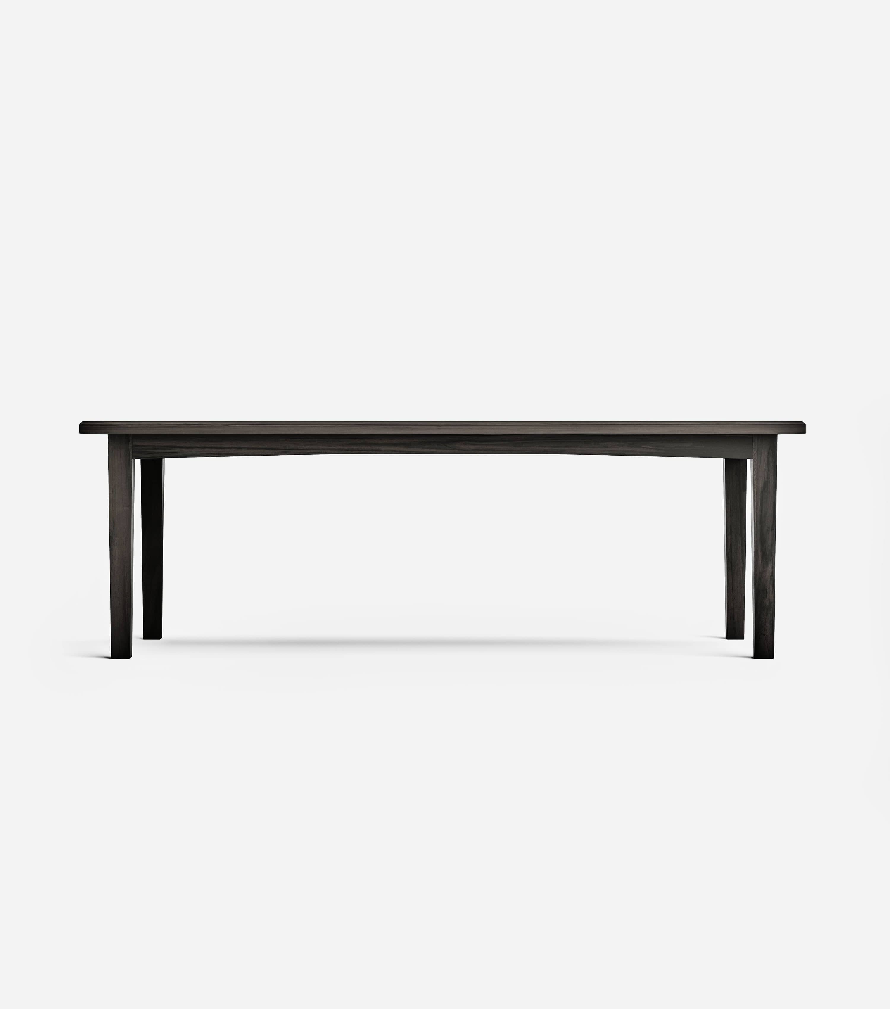 Xiloa 8-Person Dining Table - Charcoal Finish | Modern & Durable for Dining Room, Kitchen, or Outdoor Entertaining