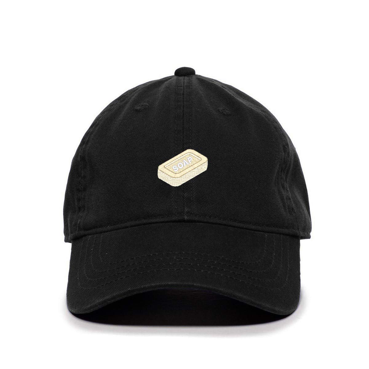 Baseball Cap with Hand Soap Embroidery - Adjustable Cotton Dad Hat for Men - Perfect for Baseball Games, Outdoor Activities & Casual Wear