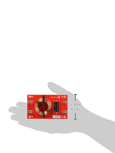 Dayton Audio 3k-HPF-8 High Pass Speaker Crossover 3000Hz 12dB/Octave - Perfect for Car Audio Systems and Home Theater Speaker Upgrades