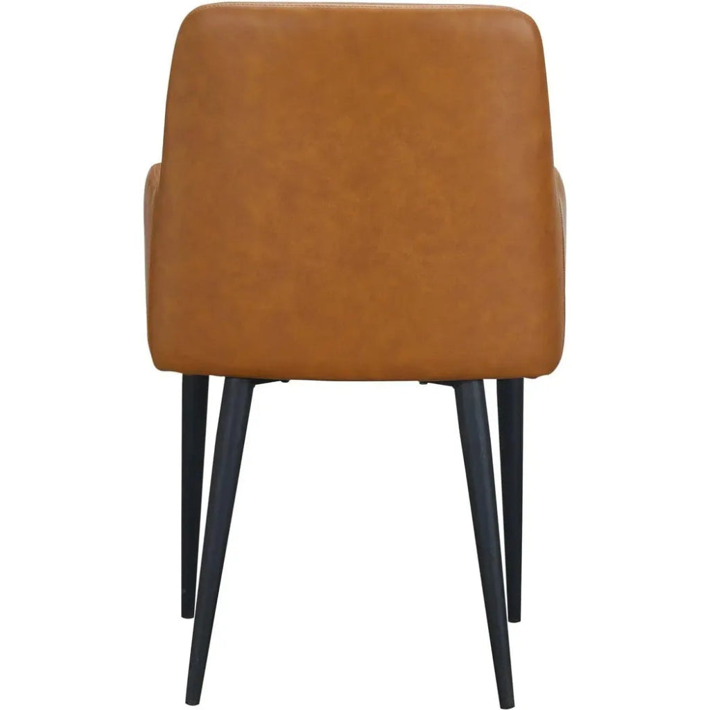 22 Inch Dining Chair Set of 2 - Modern Kitchen Chairs with Padded Seat - Perfect for Dining Room, Kitchen, Breakfast Nook & Small Spaces