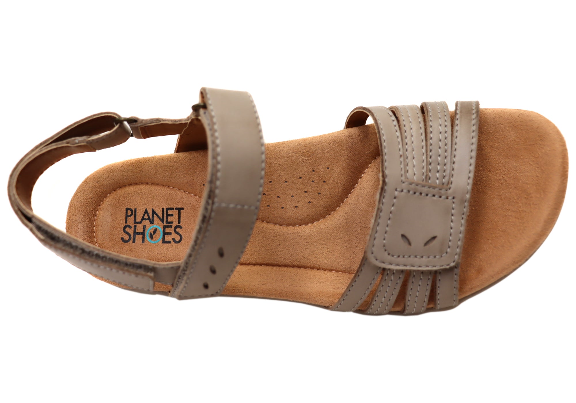 Planet Shoes Debbie Women's Leather Comfortable Sandals - Stylish & Supportive Summer Walking Shoes for Beach, Travel & Casual Outings
