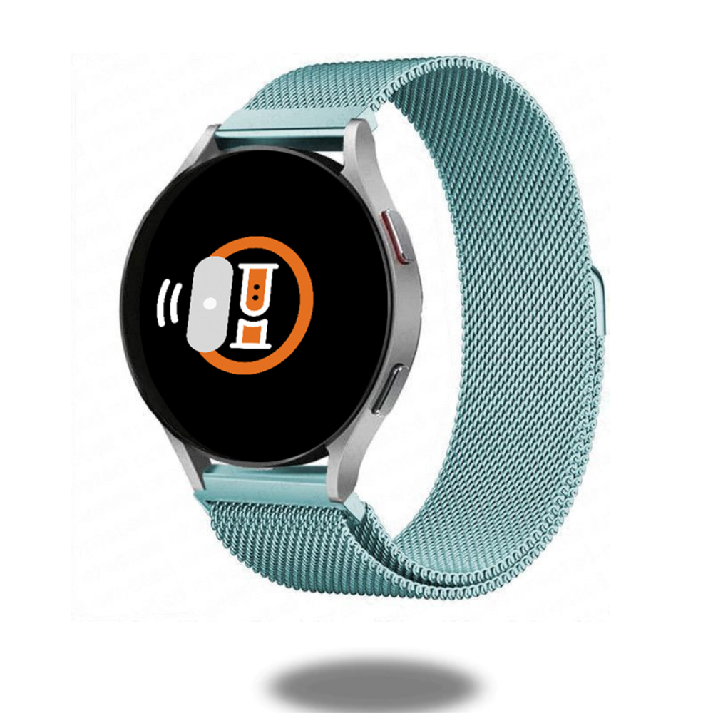 Premium Magnetic Milanese Loop Strap - 20mm & 22mm Sizes for Apple Watch, Samsung Galaxy & Smartwatches - Comfortable & Adjustable Metal Mesh Band for Workout, Office & Everyday Wear