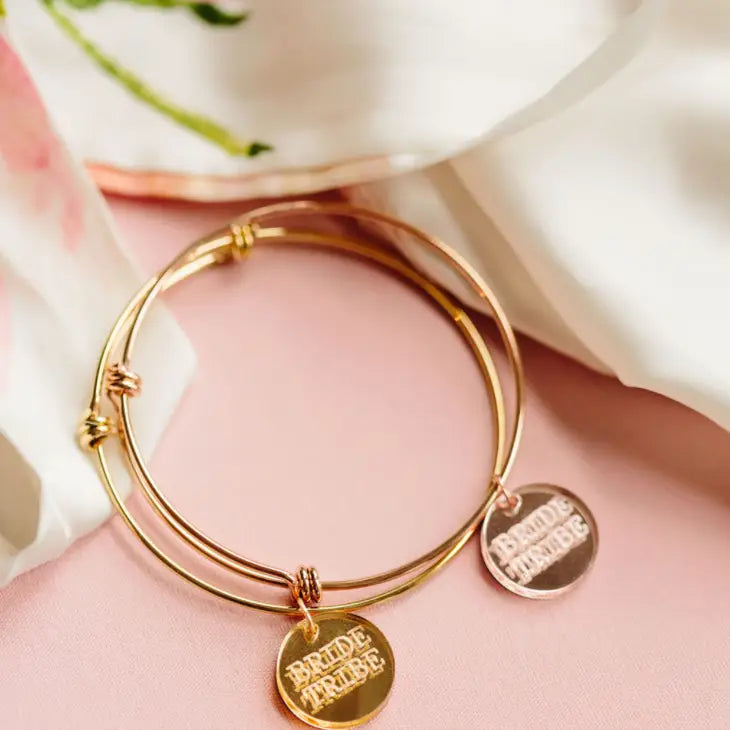 Circle Bride Tribe Bangle - Elegant Handmade Boho Wedding Bracelet for Bridesmaids, Best Friends & Festival Goers | Perfect for Boho Weddings, Beach Ceremonies & Music Festivals