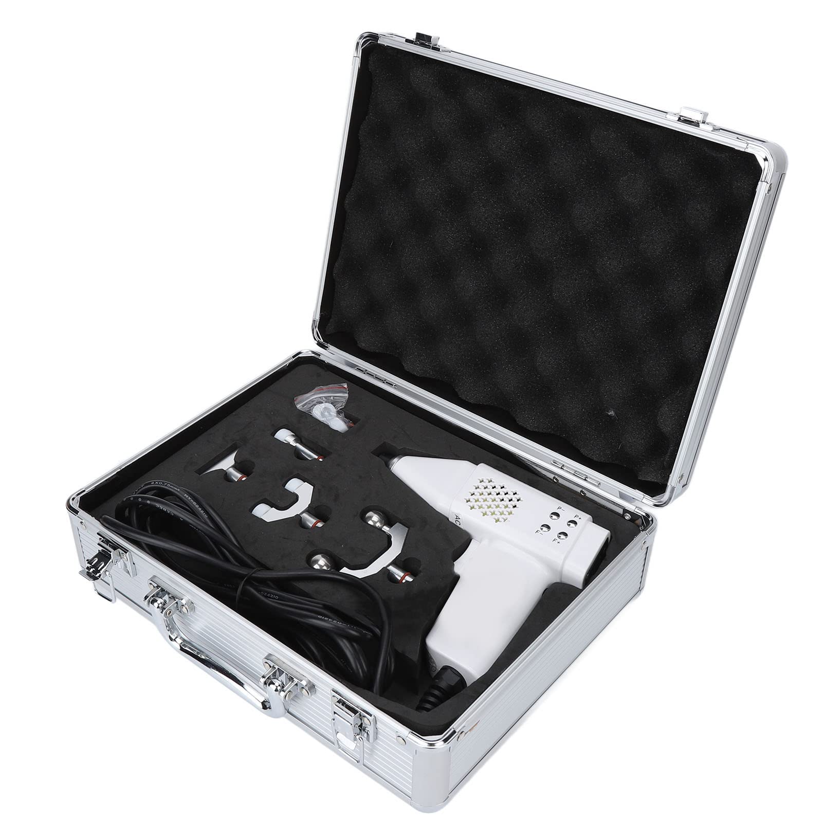Electric Spine Chiropractor & Joint Relief Tool - 9 Adjustable Joints with 4 Massage Heads for Physiotherapy & Pain Relief (US Plug) | Perfect for Home Healthcare, Back Pain Relief & Muscle Relaxation