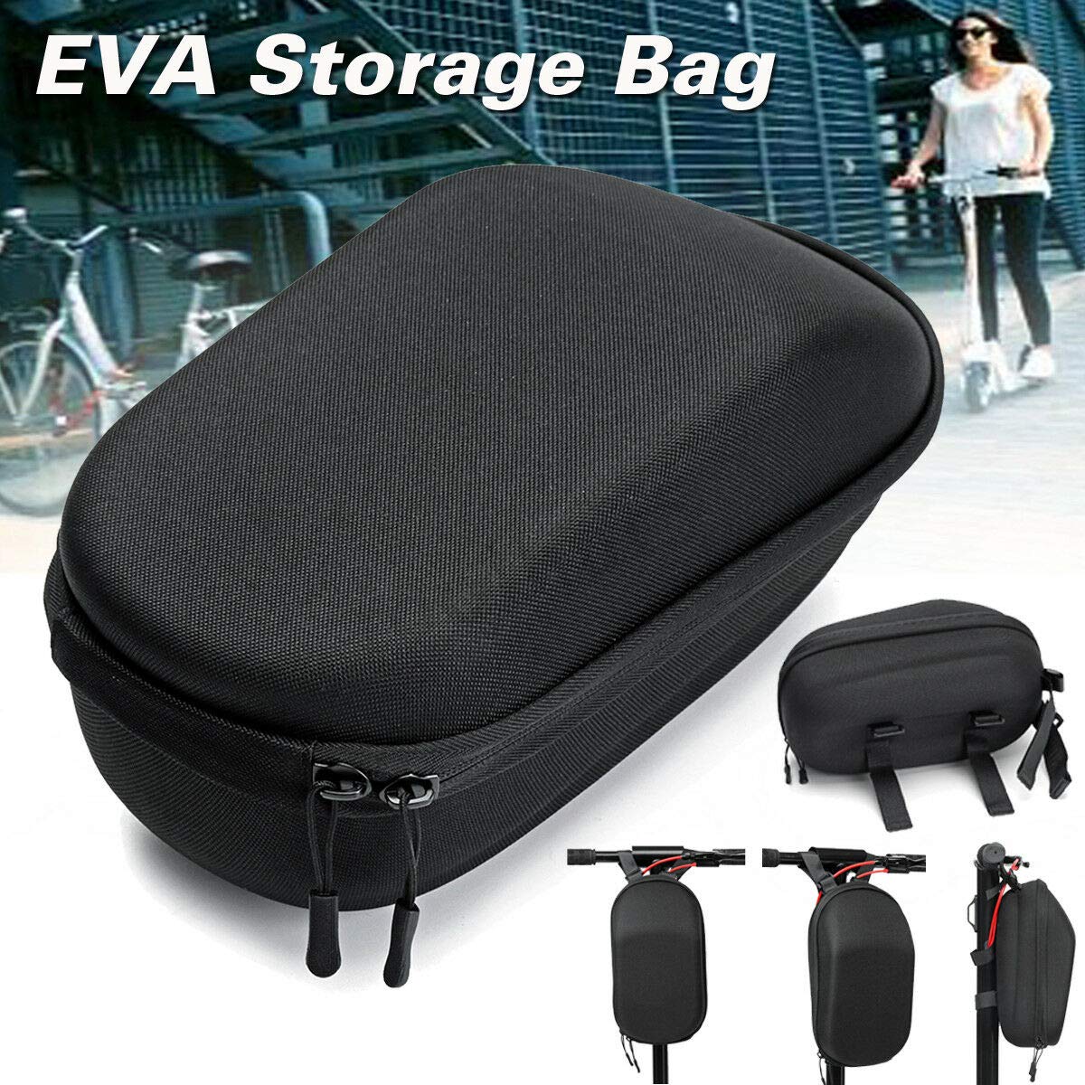 Electric Scooter Charger Carrying Bag - Waterproof Storage Pouch & Hanging Organizer for Xiaomi, Segway, Razor E-Scooters - Perfect for Commuting, Travel & Home Storage