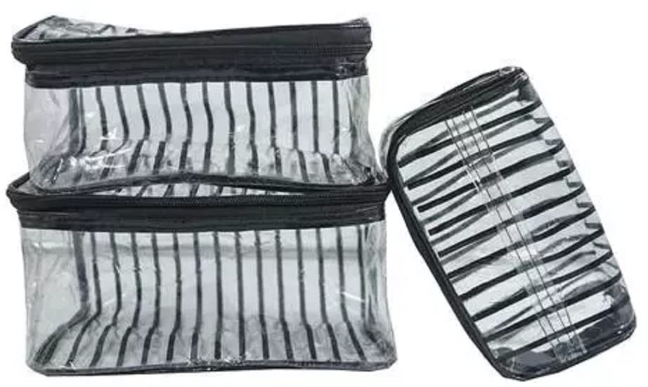 2-Piece Multipurpose Vanity Box Set with 3 Vanity Boxes, Makeup Kit & Travel Bag - Perfect for Makeup Storage, Travel & Home Organization (Multicolor)