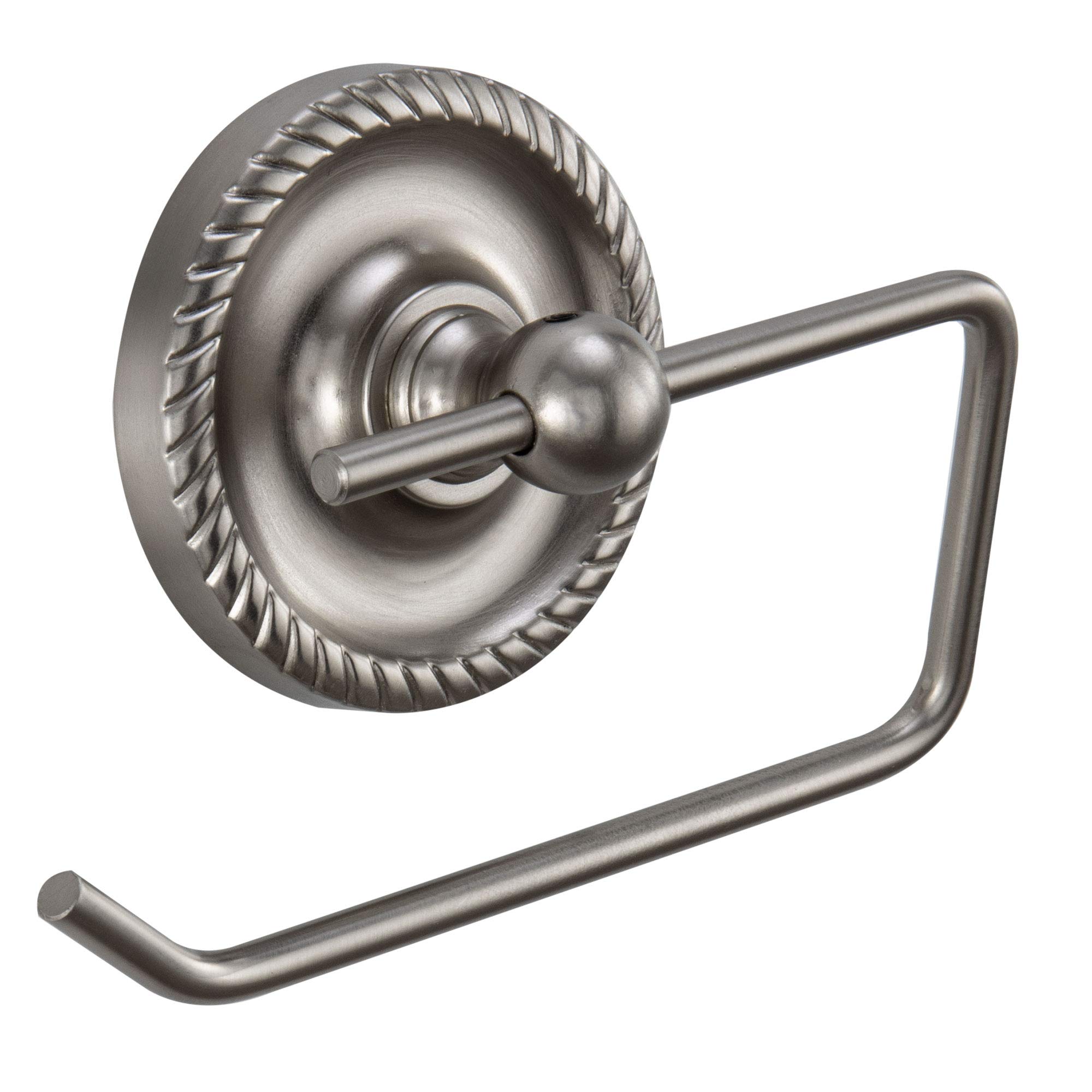 RecPro RV Towel Rack Brushed Nickel - Small Hand Towel Holder & Towel Bar Rail for RV Bathroom | Durable & Space-Saving RV Accessories for Camping & Travel | Perfect for Motorhome, Trailer & Van Life