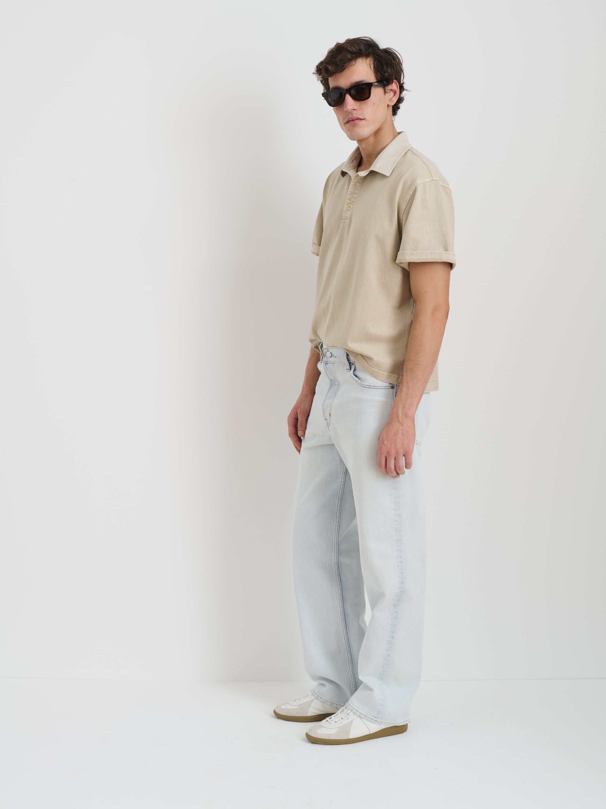 Lucas Men's Classic Polo Shirt - Heavyweight 100% Cotton, Breathable & Comfortable for Casual Wear, Golf, and Business Casual Outfits