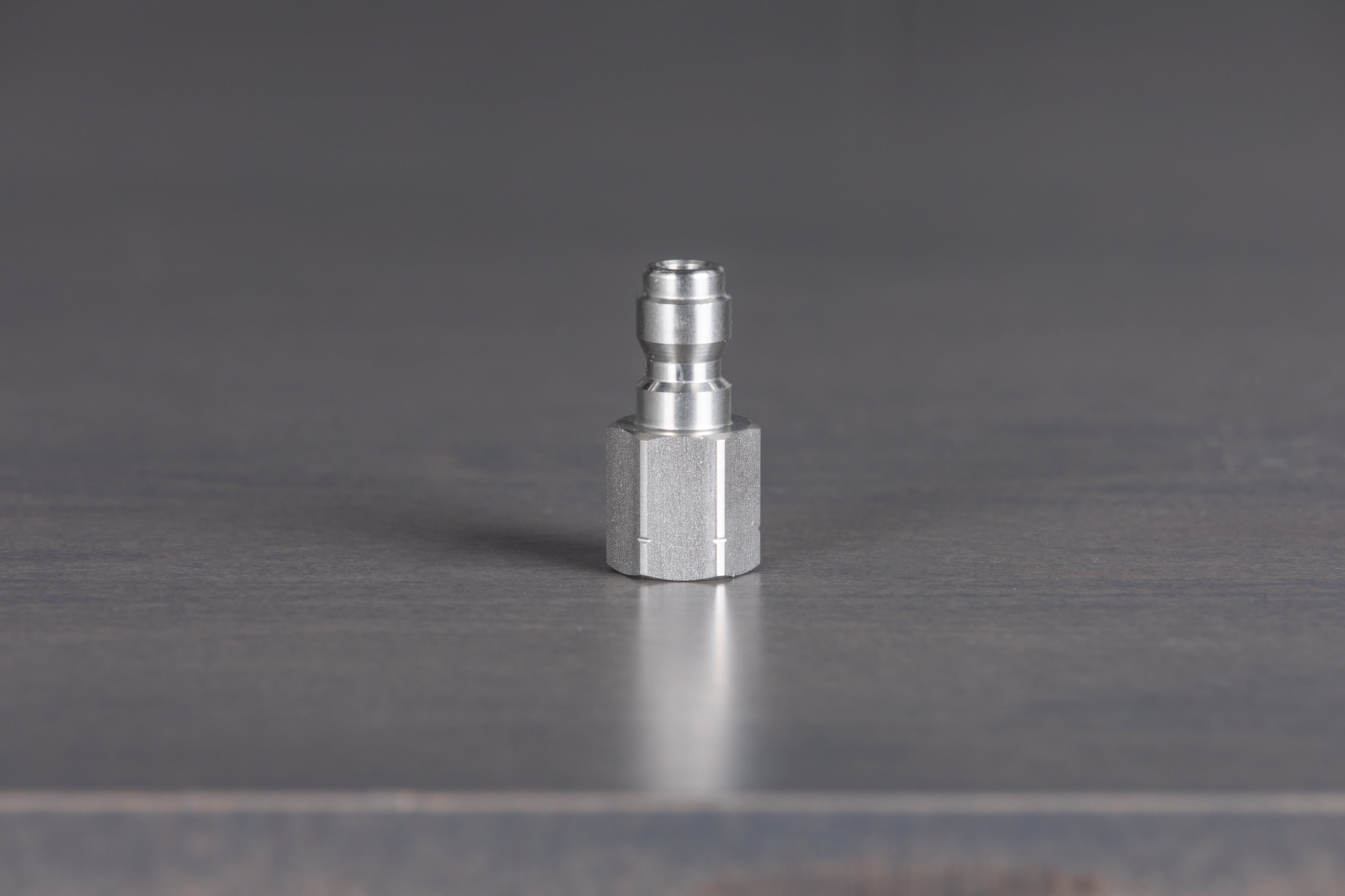 Mosmatic T304 Stainless Steel 1/4 Inch Female Quick Disconnect Plug - Perfect for Pressure Washers, Car Wash Systems & Industrial Applications