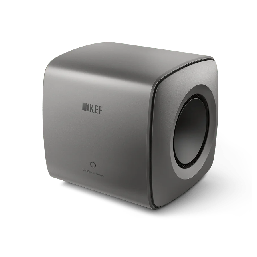 KEF LS50 Wireless II Hi-Fi Bookshelf Speakers & KC62 Compact Subwoofer Bundle - Premium Home Audio System for Music, Movies, and Gaming
