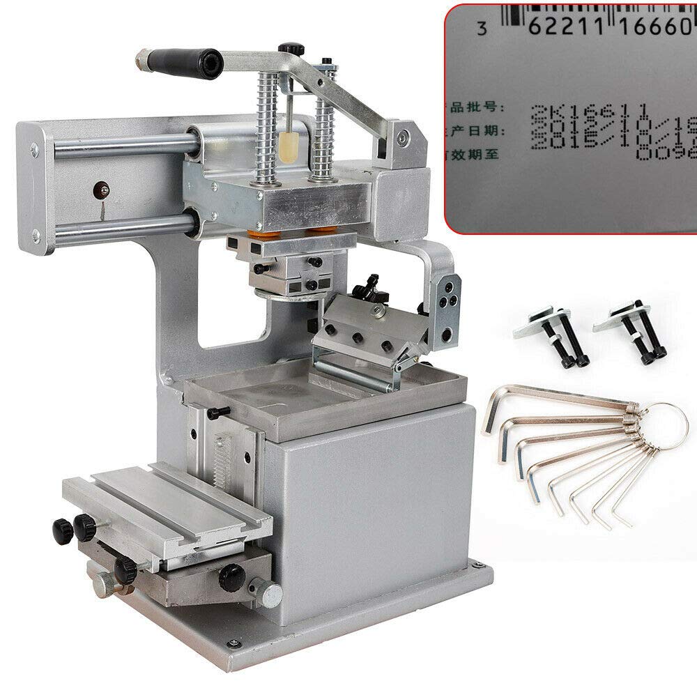 ZHFEISY Single-Color Manual Pad Printer Machine - 2.6
