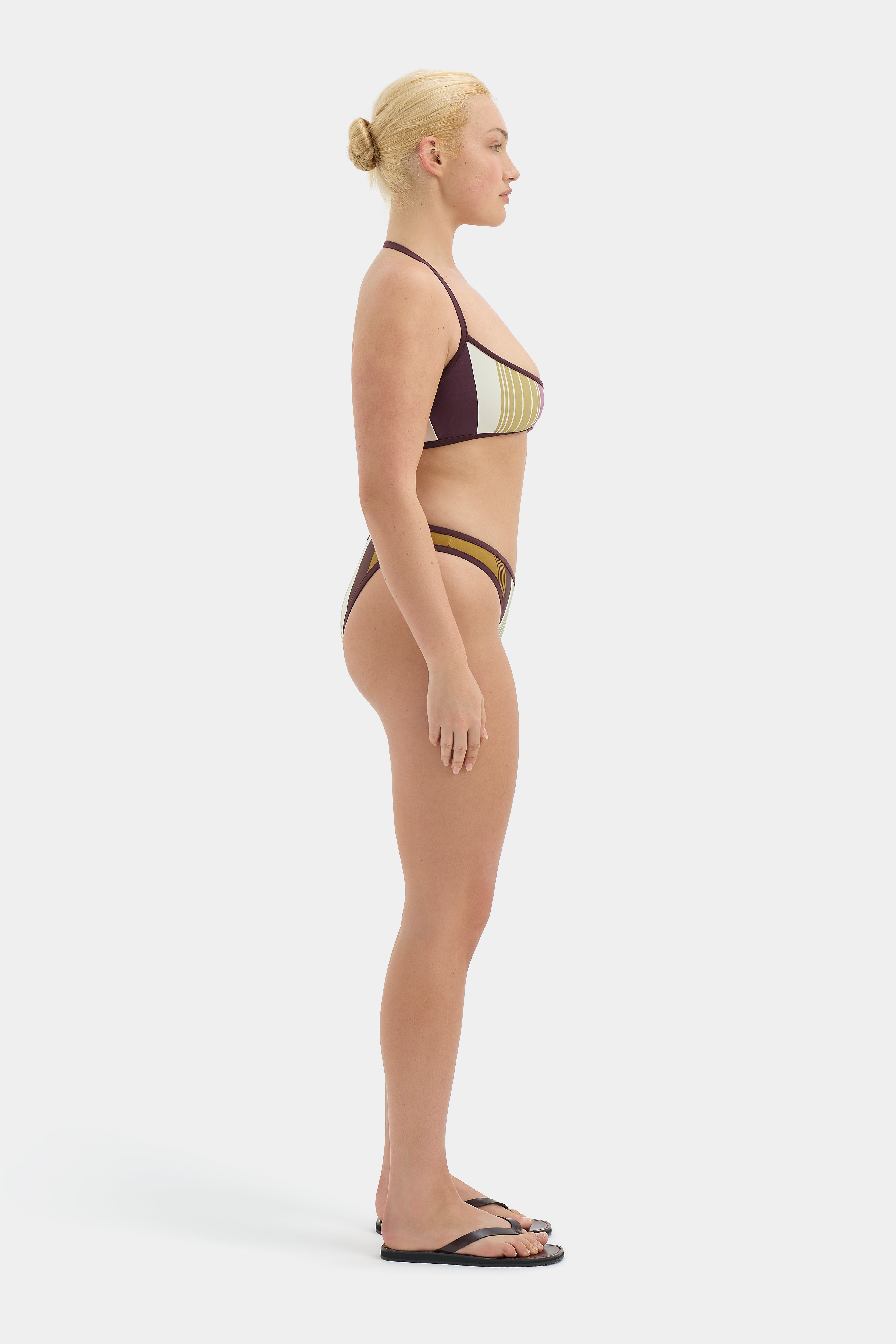 Fontana Brief Elisa Stripe - Stylish Women's Underwear for Everyday Comfort | Perfect for Work, Travel & Relaxation