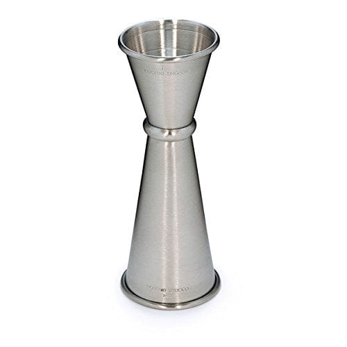 Premium Stainless Steel Japanese Style Jigger 1oz/2oz - Cocktail Kingdom® Bar Measuring Tool for Mixing Drinks, Home Bars & Professional Bartending