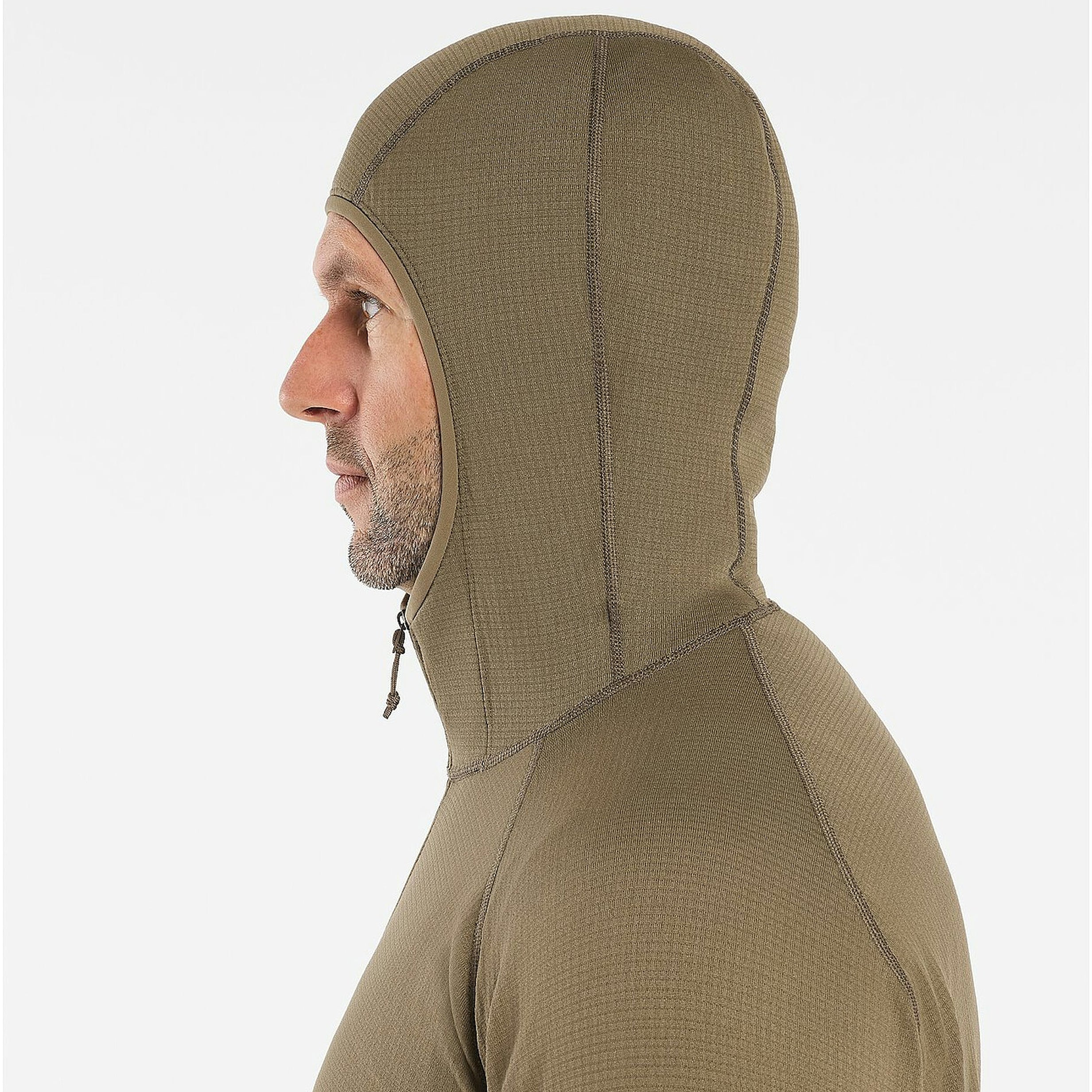 Arc'teryx LEAF Delta AR 1/2 Zip Neck Hoody for Men - Lightweight Mid Layer Fleece Jacket (Like New) | Hiking, Camping & Outdoor Activities