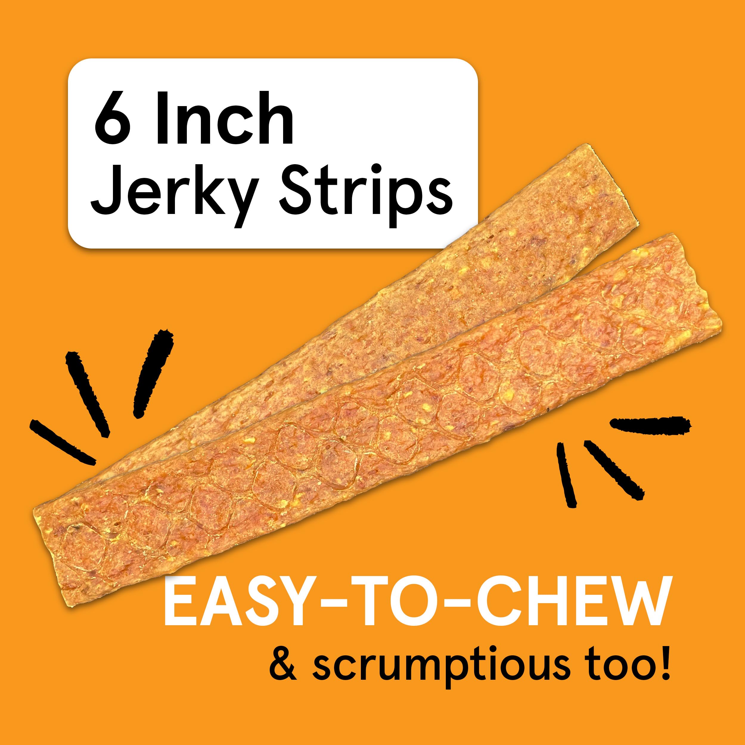 Premium Grain-Free Dog Treats - 8oz Real Venison & Chicken Jerky Strips | All-Natural, Human-Grade, Free-Range Protein Snacks for Dogs | Perfect for Training Rewards & Outdoor Adventures