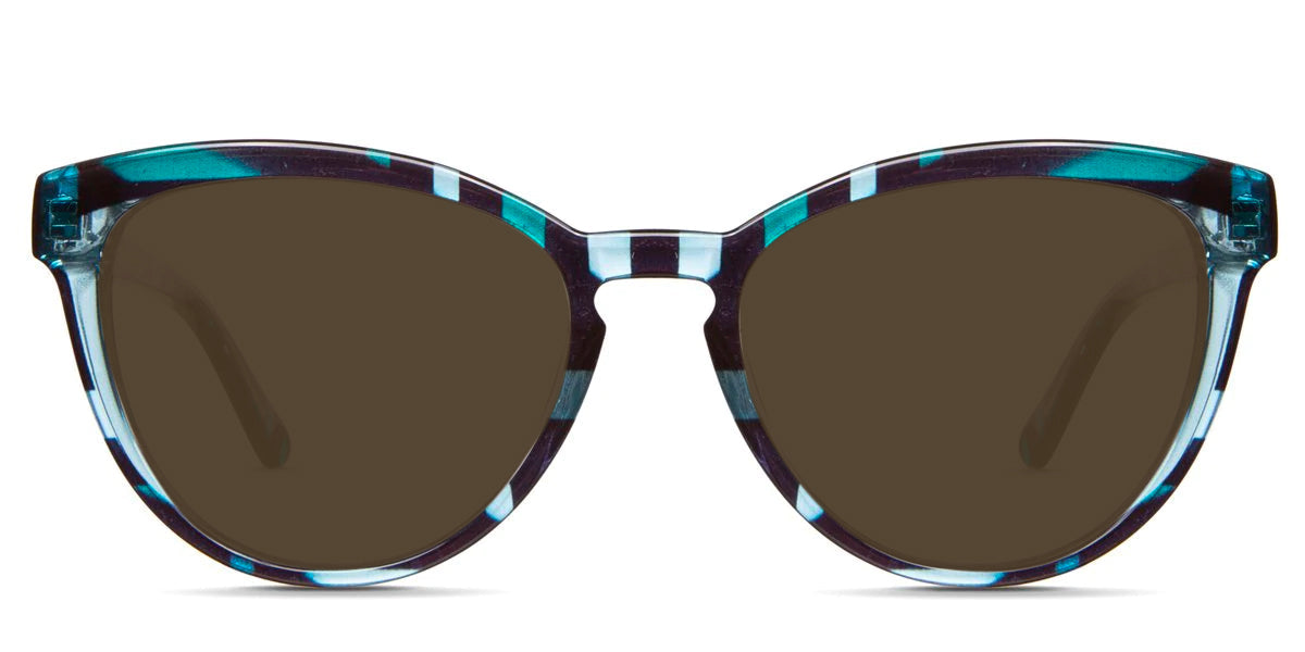 Bristow Women's Prescription Polarized Sunglasses - UV Protection, Anti-Glare for Driving, Outdoor & Fashion Use