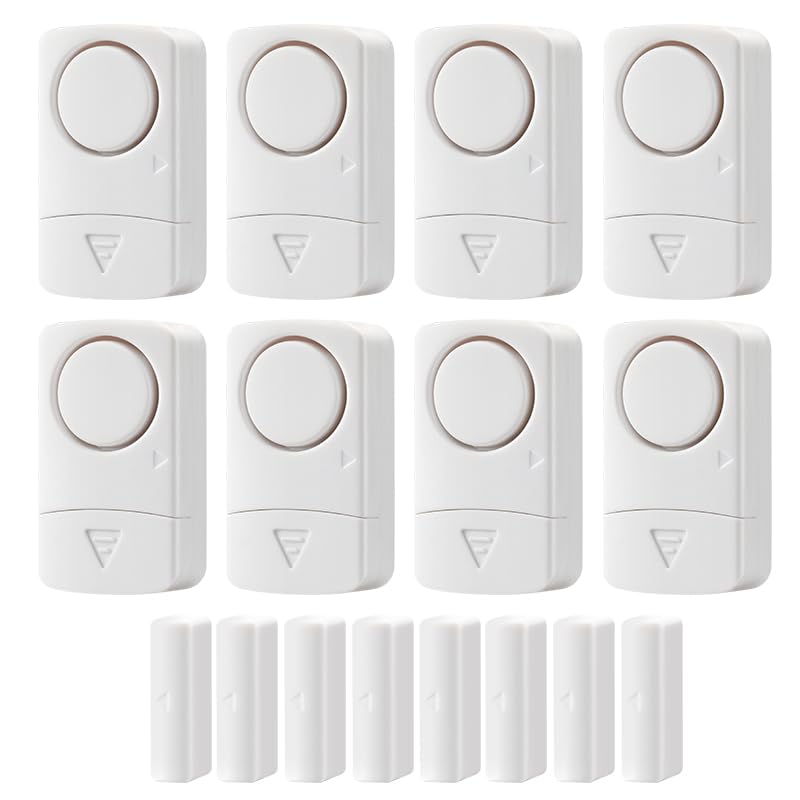 120DB Door Window Alarm Sensor for Home & Pool Safety, Kids Protection, Ideal for Windows, Doors, and Patio Security