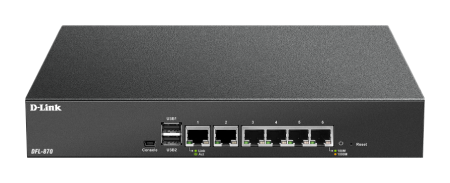 D-Link DFL-870 NetDefend UTM Firewall - Advanced Network Security Appliance for Business & Enterprise (Pre-Order) - Perfect for Office Networks, Data Centers & Remote Work Security