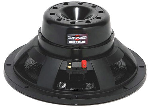 B&C 12BG100 8 Ohm 12-Inch 1000W Neodymium 4 Voice Coil Woofer Speaker - High Power Subwoofer for Professional Audio & DJ Sound Systems