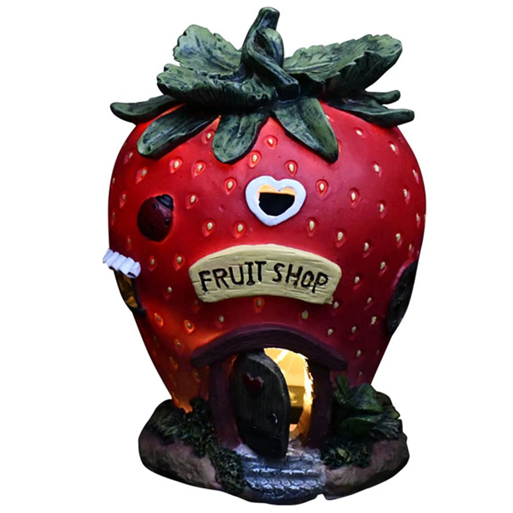 Solar-Powered Garden Decor - LED Gnome & Fairy Statues, Waterproof Resin Outdoor Sculptures for Yard, Lawn & Patio | Perfect for Landscape Lighting, Backyard Ornaments & Nighttime Garden Accents
