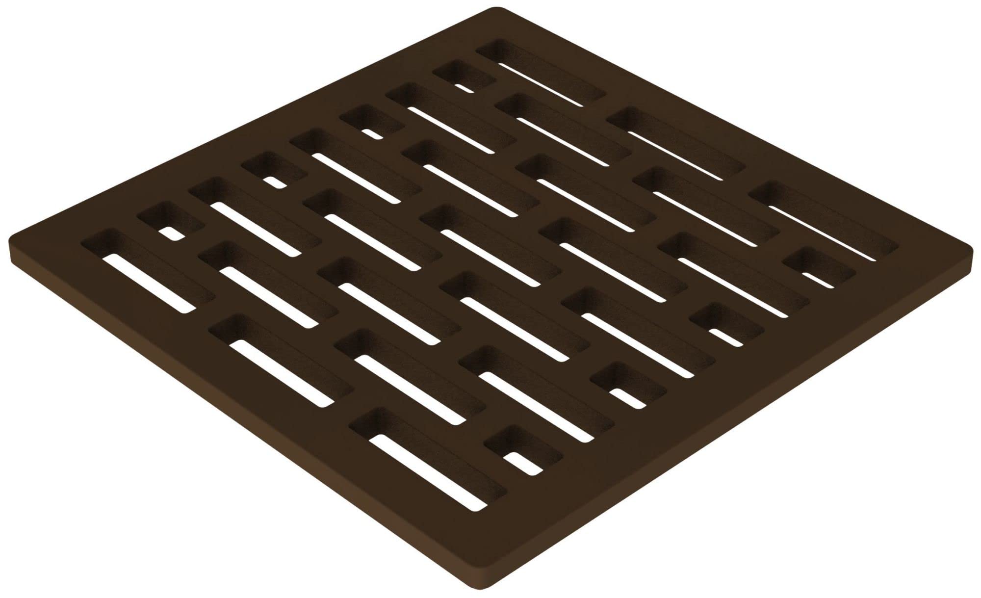 Newport Brass 233-406/10B Oil Rubbed Bronze 4 Inch Shower Drain - Heavy Duty Bathroom Floor Drain for Showers, Bathtubs & Wet Rooms