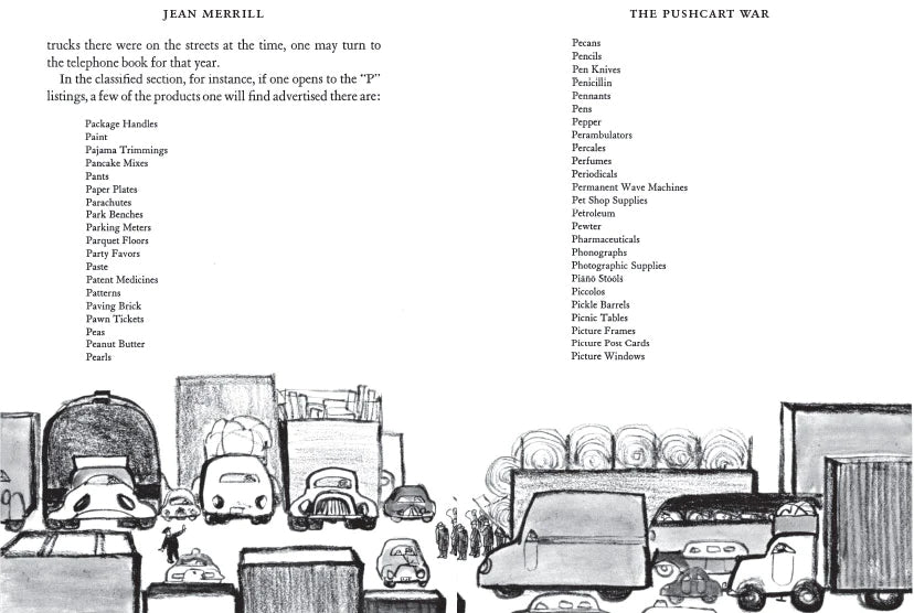 The Pushcart War - Classic Children's Book by Jean Merrill | Engaging Story for Kids, Classroom Reading & Family Storytime
