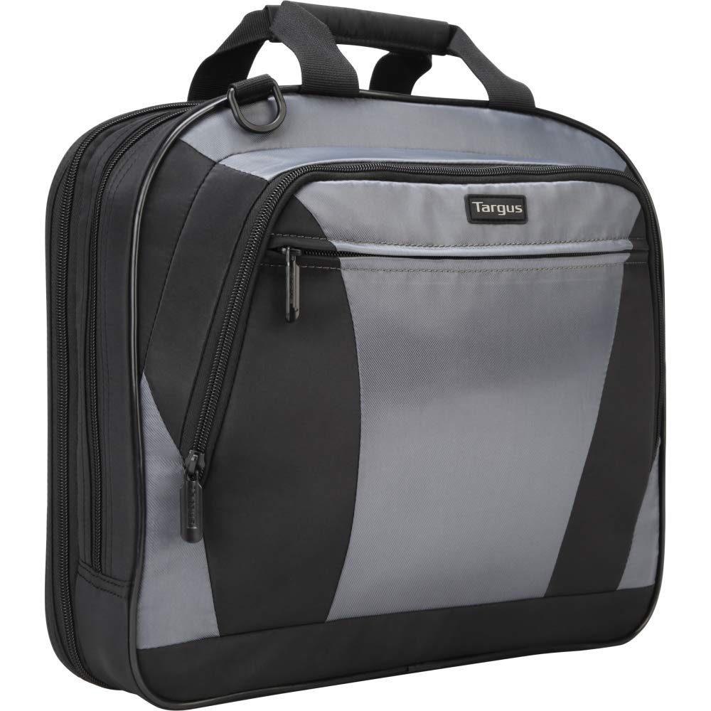 Targus CityLite 14-Inch Laptop Briefcase - Padded Shoulder Messenger Bag for Business & Travel, Black (CVR400) | Perfect for Office Commute, Business Trips & Daily Work Essentials