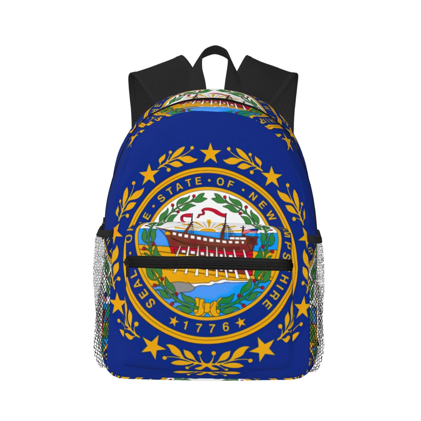 LSZJSGQ South Carolina Flag Print Backpack - Stylish Casual Daypack for Women & Men, Lightweight Travel Backpack, Durable Gym & School Book Bag - Perfect for College, Commuting & Outdoor Adventures