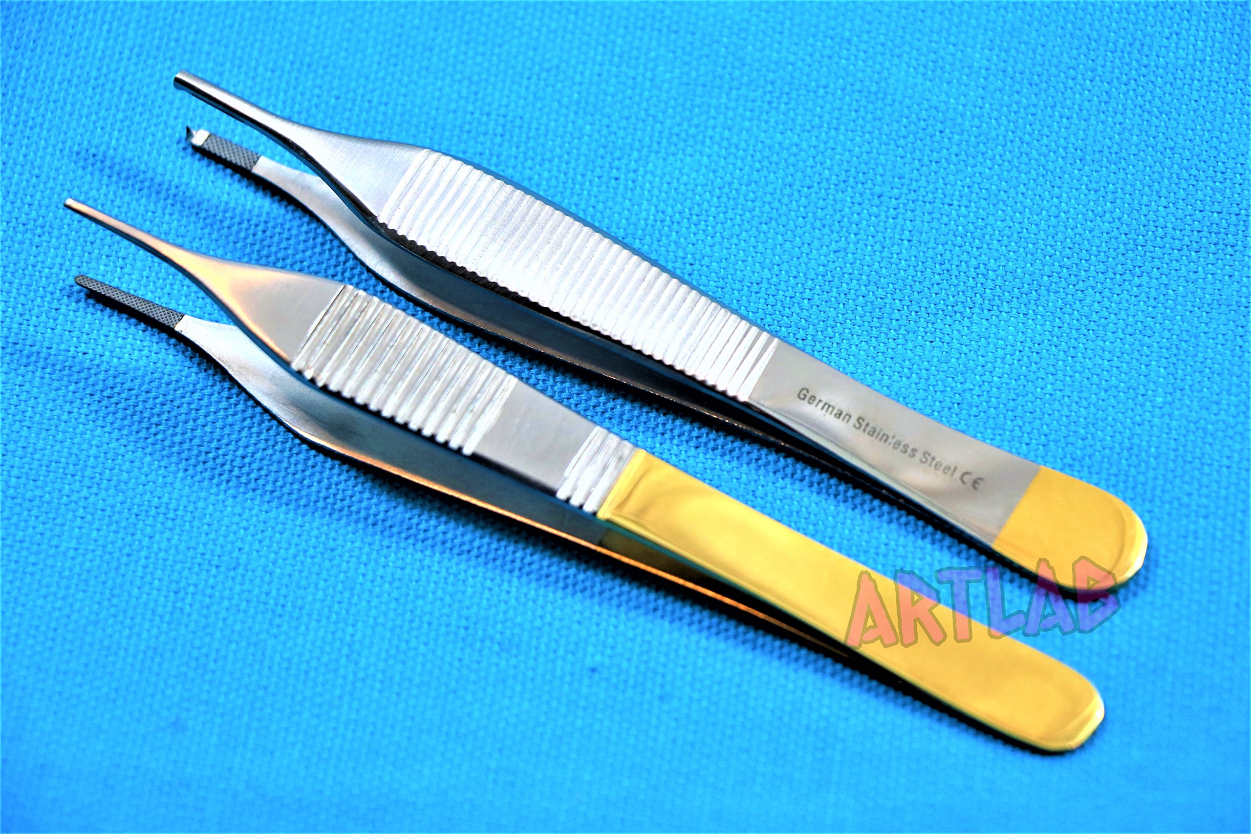 German ADSON KOCHER Forceps 1X2 Teeth 4.75