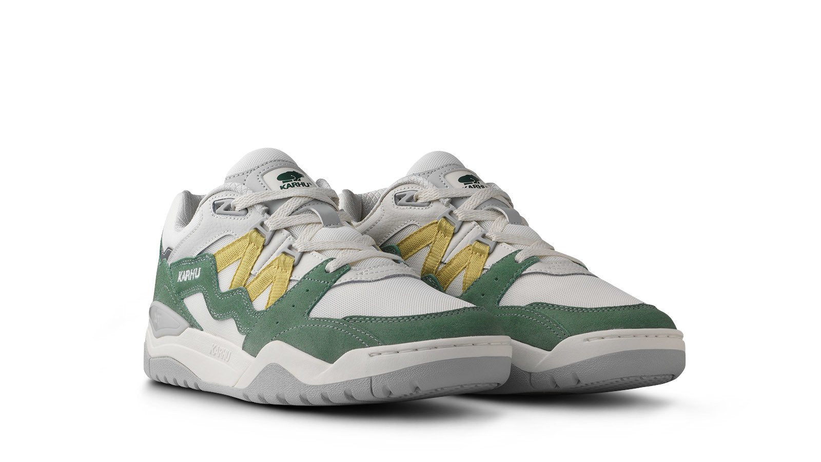 FUSION XT Sneakers - Iceberg Green & Dusty Yellow | Lightweight Comfortable Running Shoes for Men & Women | Perfect for Jogging, Gym Workouts & Casual Wear