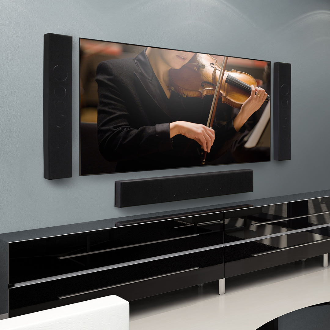 PSB PWM2 On-Wall Speaker - High-Performance Home Theater & Music Speaker for Wall Mounting - Perfect for Living Room, Home Theater & Surround Sound Systems