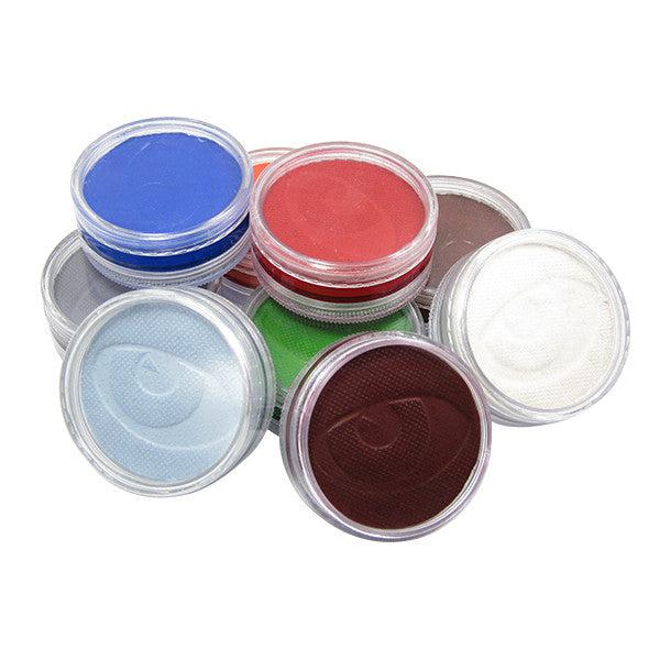 Wolfe FX Hydrocolor Cake - Essential Colors Set for Professional Makeup & Special Effects - Perfect for Halloween, Cosplay & Theatrical Makeup