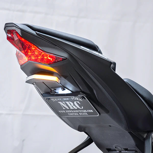 Kawasaki ZX-6R Fender Eliminator Kit for 2019-2024 Models | Lightweight Tail Tidy License Plate Relocator | Perfect for Track Days & Street Legal Customization