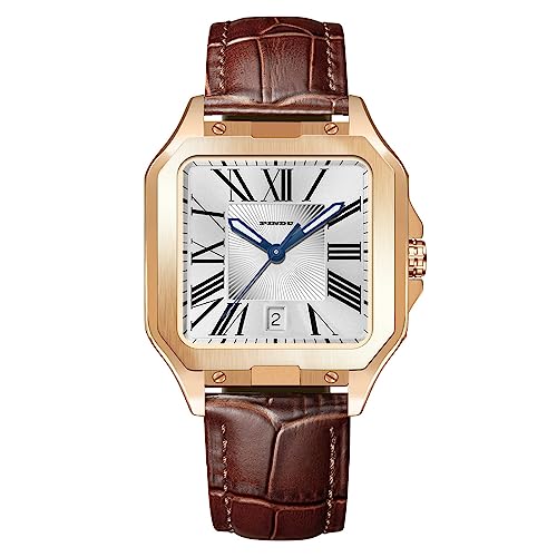 Gold Case White Dial