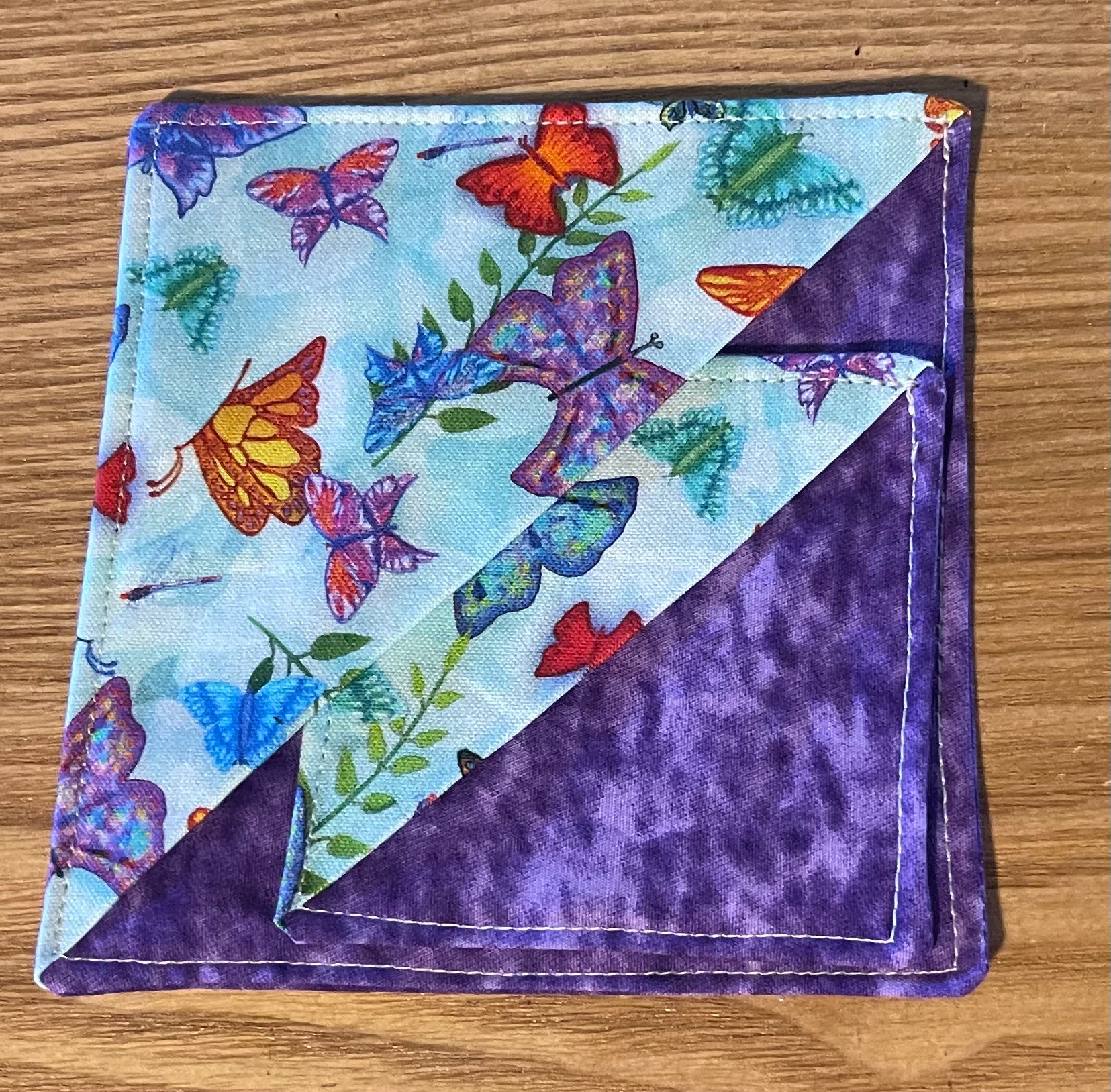 Dragonfly & Butterfly Bookmarks Set - 1 x 5” & 1 x 3.5” Handmade Paper Bookmarks for Readers, Book Lovers - Perfect for Novels, Journals, Gifts & Book Clubs