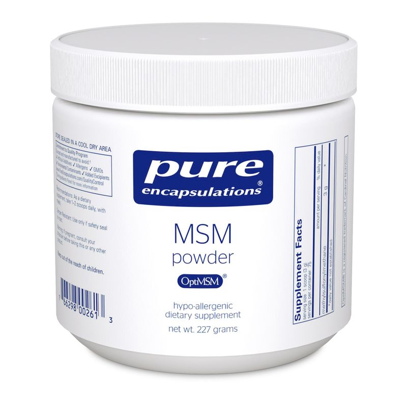 Premium MSM Powder 8oz (227g) - Organic Sulfur Supplement for Joint Pain Relief, Skin Health & Detox - Supports Collagen Production & Muscle Recovery - Ideal for Athletes, Fitness Enthusiasts & Wellness Routines